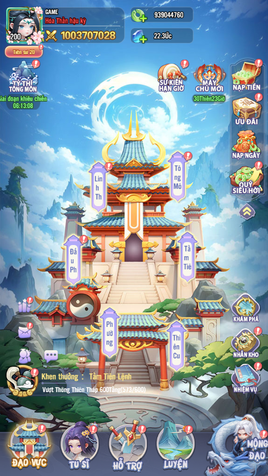 Hình ảnh [1]-[GMTOOL] TU TIÊN NGHỊCH THIÊN H5-KNLGAME - Server game | Mã nguồn game di động - game PC | Phần mềm | Thủ thuật Hướng dẫn cài đặt