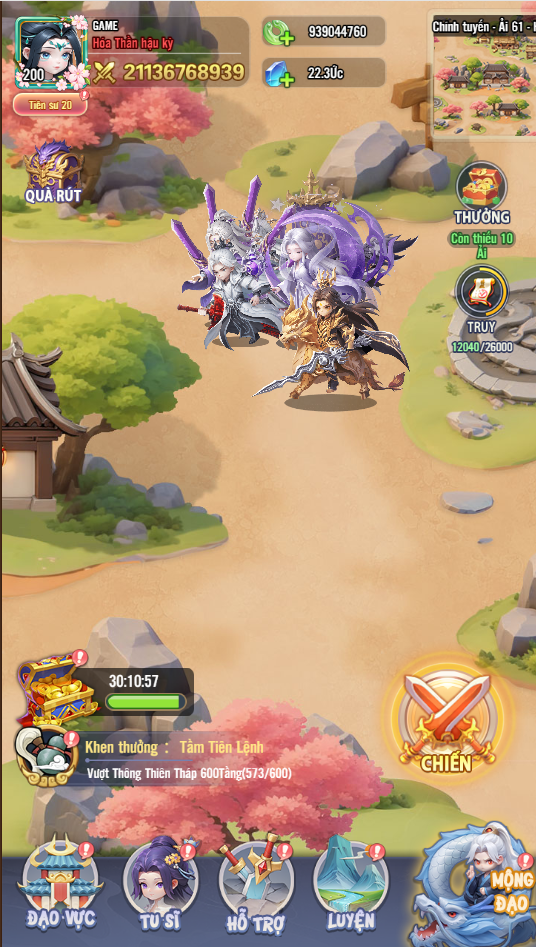 Hình ảnh [2]-[GMTOOL] TU TIÊN NGHỊCH THIÊN H5-KNLGAME - Server game | Mã nguồn game di động - game PC | Phần mềm | Thủ thuật Hướng dẫn cài đặt