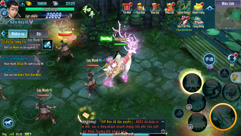 Hình ảnh [9]-[GM TOOL] KIẾM HIỆP TÌNH MOBILE – ANDROID-KNLGAME - Server game | Mã nguồn game di động - game PC | Phần mềm | Thủ thuật Hướng dẫn cài đặt