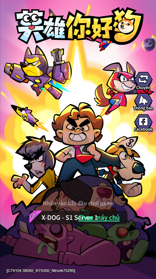 X-DOG SIÊU ANH HÙNG CHÓ-KNLGAME - Server game | Mã nguồn game di động - game PC | Phần mềm | Thủ thuật Hướng dẫn cài đặt